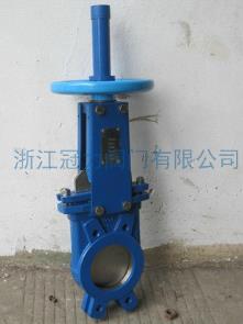 手動(dòng)刀閘閥操作輕便靈活,很方便的哦！