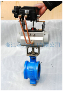 氣動V型調節(jié)球閥的兩種動作原理？